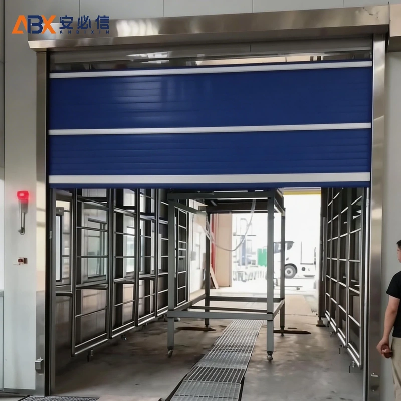 白山感应快速门