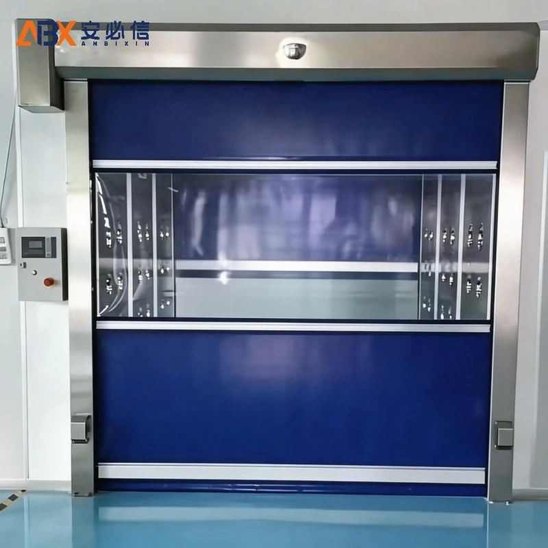 白山PVC快速门